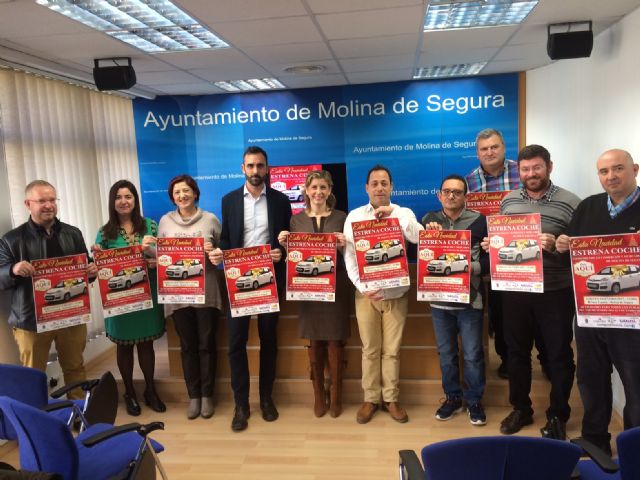 Comercios y mercados de Molina de Segura ponen en marcha la campaña ESTA NAVIDAD, ESTRENA COCHE