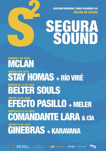 Un cartel de lujo para la primera edición del SEGURA SOUND