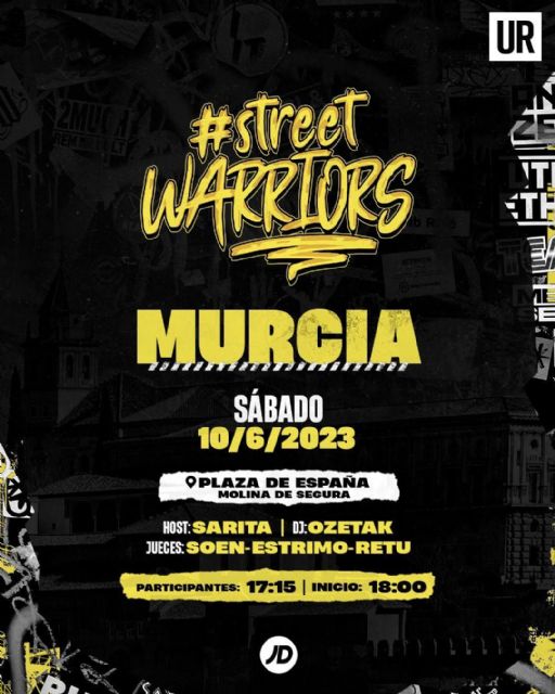 Molina de Segura acoge la STREET WARRIORS MURCIA el sábado 10 de junio