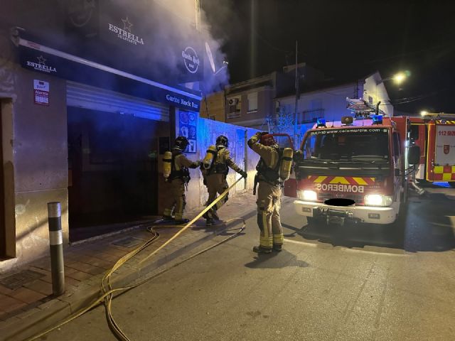 Servicios de emergencia han logrado extinguir un incendio en Molina de Segura