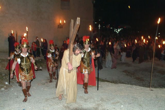El Vía Crucis Viviente de La Torrealta de Molina se representa el Miércoles Santo 13 de abril