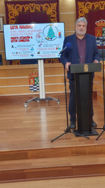 El Ayuntamiento de Molina de Segura pone en marcha una campaña de juguetes para realizar compras seguras durante la Navidad de 2022