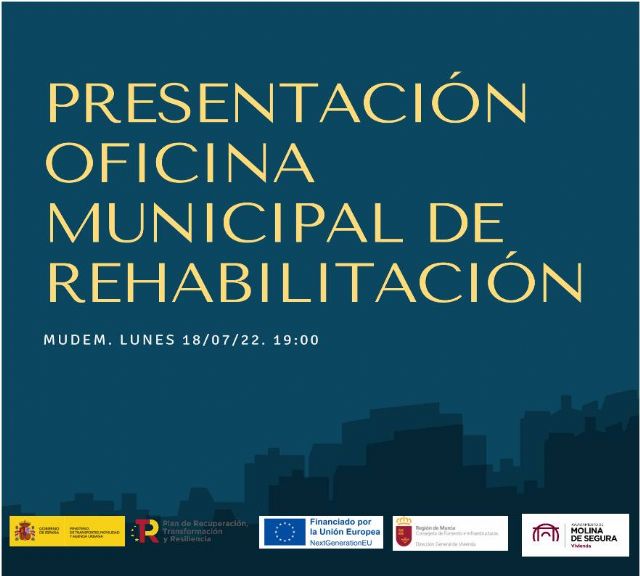 El Ayuntamiento de Molina de Segura destinará los primeros 831.000 euros otorgados por el Gobierno de España a la rehabilitación de 100 viviendas