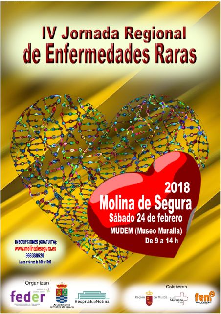 24 de febrero: IV Jornada Regional de Enfermedades Raras