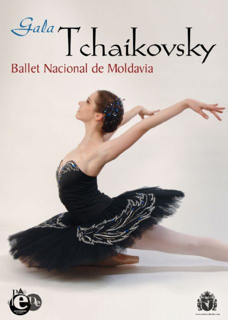 El Ballet Nacional de Moldavia ofrece la GALA TCHAIKOVSKY el martes 29 de abril en el Teatro Villa de Molina