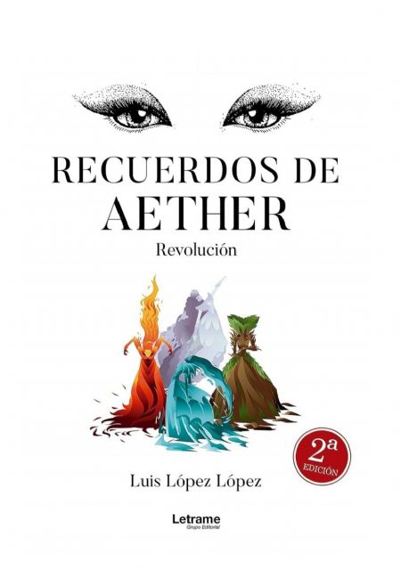 Luis López presenta su último libro, Recuerdos de Aether: Revolución, el viernes 10 de mayo en la Biblioteca Salvador García Aguilar de Molina de Segura