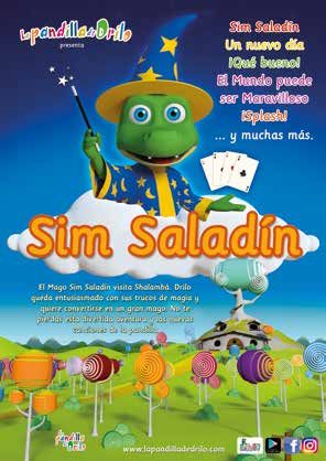 La Pandilla de Drilo llega al Teatro Villa de Molina el domingo 21 de abril con su espectáculo SIM SALADÍN