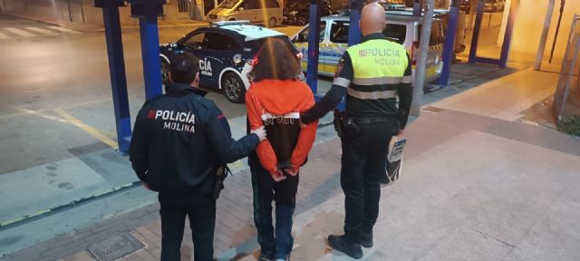 La Policía Local de Molina de Segura lleva a cabo diversas detenciones a delincuentes peligrosos durante el pasado fin de semana