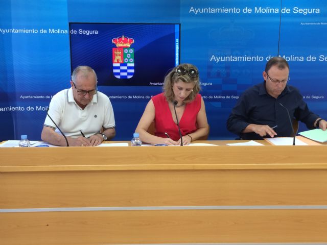 El Ayuntamiento de Molina de Segura y la Asociación para un Envejecimiento Activo y Saludable firman un convenio de colaboración