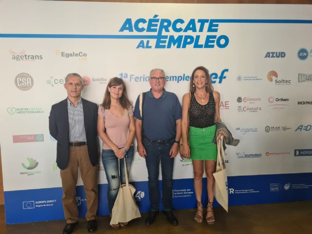 La Concejalía de Políticas para la Formación e Inserción Laboral del Ayuntamiento de Molina de Segura participa en la I Feria de Empleo SEF