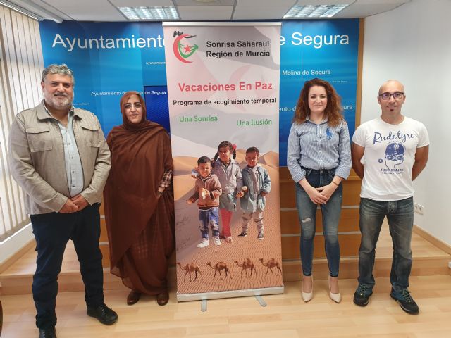 El Ayuntamiento de Molina de Segura firma un convenio de colaboración con la Asociación Sonrisa Saharaui Región de Murcia para 2019