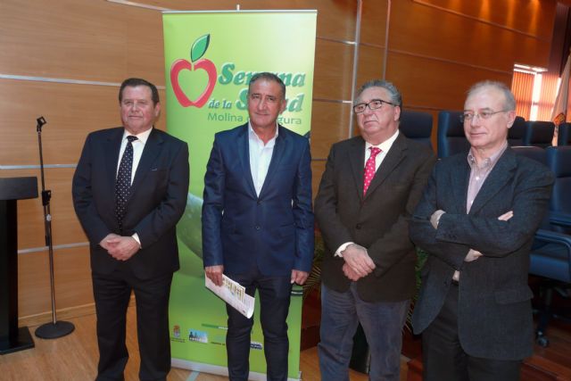 La 8ª Semana de la Salud de Molina de Segura se celebra del 24 al 30 de marzo con un amplio programa de actividades divulgativas