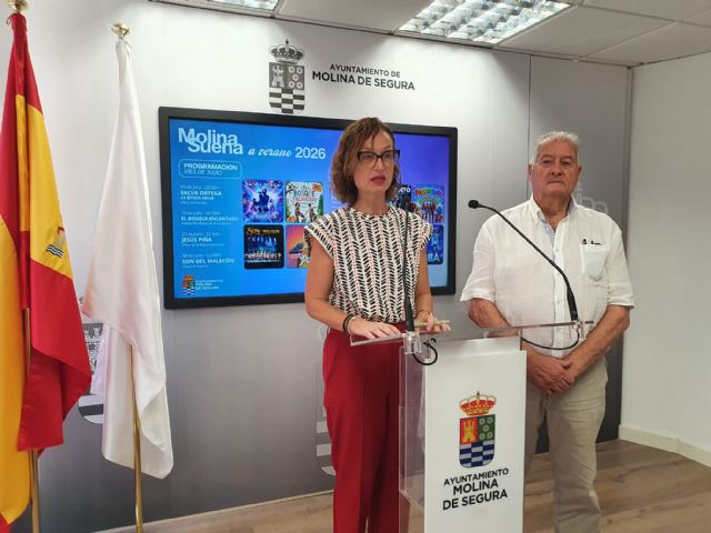 El Ayuntamiento ofrece a los ciudadanos una nueva edición del programa MOLINA SUENA a verano