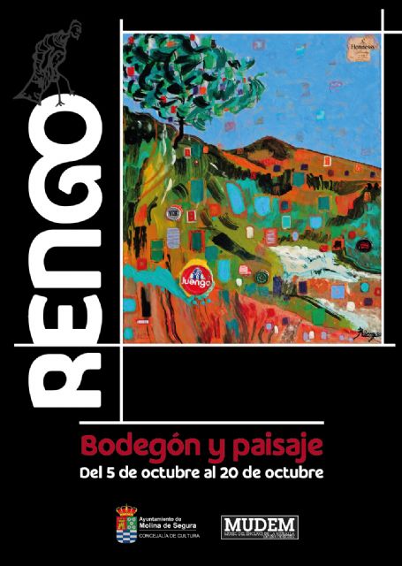 La Sala de Exposiciones del MUDEM acoge la exposición BODEGÓN Y PAISAJE, de Rengo, del 5 al 20 de octubre