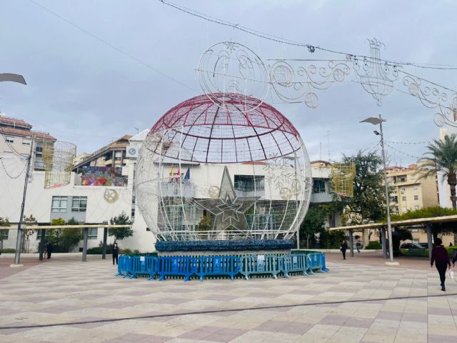 Más de un millón de luces LED de Navidad iluminarán las calles de Molina de Segura a partir de este viernes
