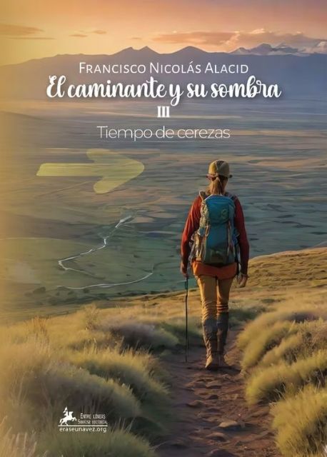 Francisco Nicolás presenta su libro El caminante y su sombra III. Tiempo de cerezas el miércoles 10 de junio en Molina de Segura