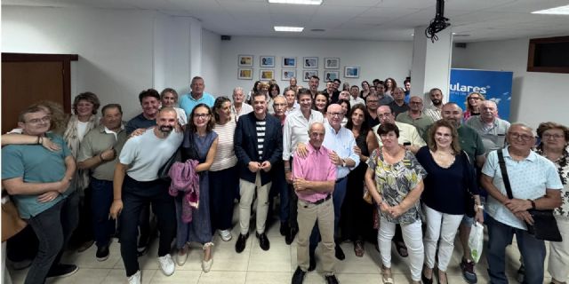 El PP de Molina de Segura constituye su comité de campaña para ampliar su victoria en las generales del 29N