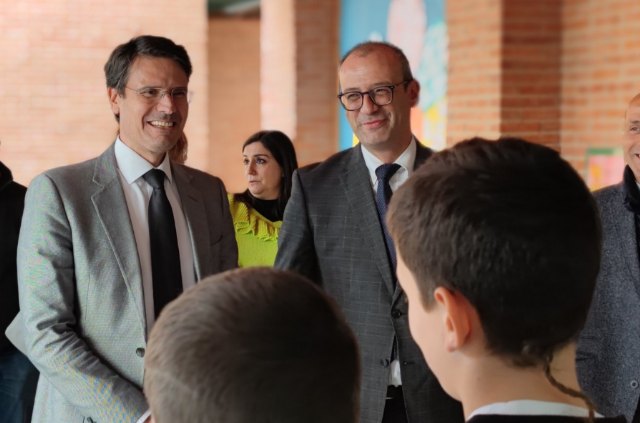 El alcalde garantiza la implantación de aerotermia en los colegios de Molina de Segura