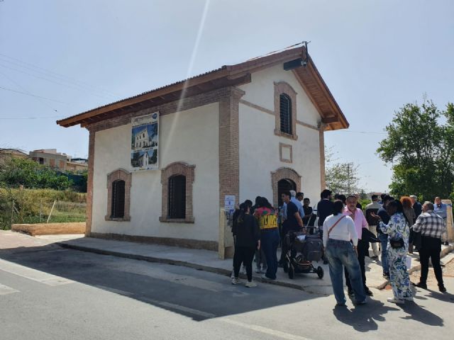 La Escuela Taller José Obrero restaura la antigua caseta del guardavías ubicada junto a la Ermita de la Consolación de Molina de Segura