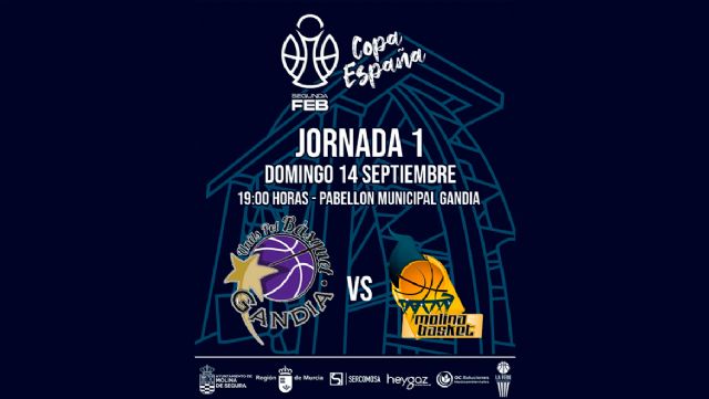 El Ciudad Molina Basket inicia la Copa de España en Gandía