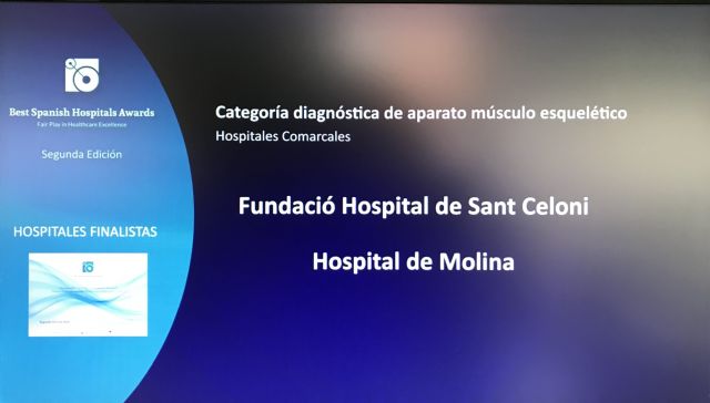 El Hospital de Molina, finalista de los Premios BSH - Best Spanish Hospitals Awards® en aparato músculo esquelético
