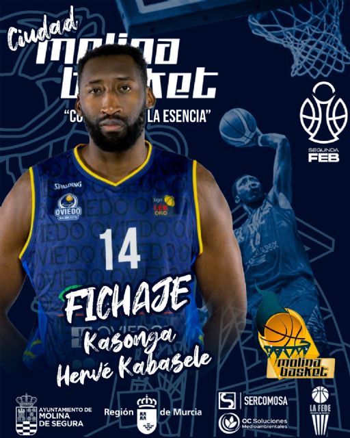 Herve Kabasele, refuerzo interior contrastado para el Ciudad Molina Basket
