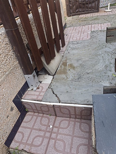 Isabel Gadea exige soluciones para los daños estructurales en viviendas y el peligro de caídas en calles levantadas por raíces