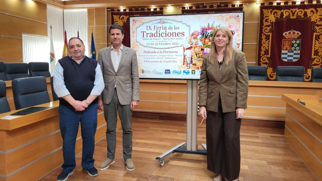 Molina de Segura celebra del 23 al 25 de octubre la IX Feria de las Tradiciones, una edición dedicada al sector de las floristerías y floricultores