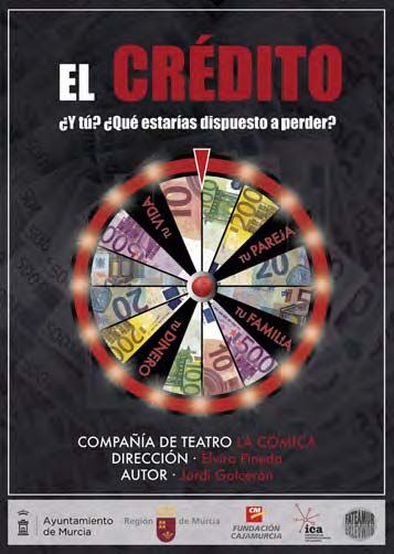 Cancelada la representación de la obra EL CRÉDITO, de la compa&ntilde;ía La Cómica, prevista para el viernes 19 de diciembre, en el Teatro Villa de Molina