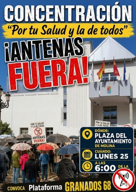Nueva protesta vecinal en Molina de Segura, tras 100 días sin respuesta de su alcalde