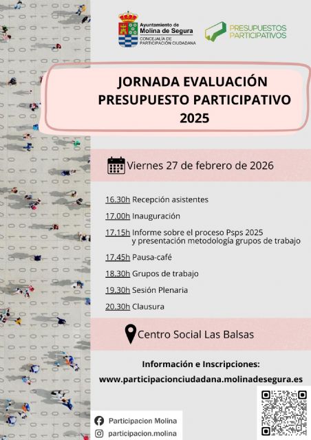 Molina de Segura abre un espacio de reflexión para evaluar su Presupuesto Participativo 2025