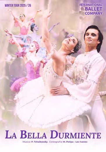 LA BELLA DURMIENTE llega al Teatro Villa de Molina el sábado 27 de diciembre de la mano de la International Ballet Company