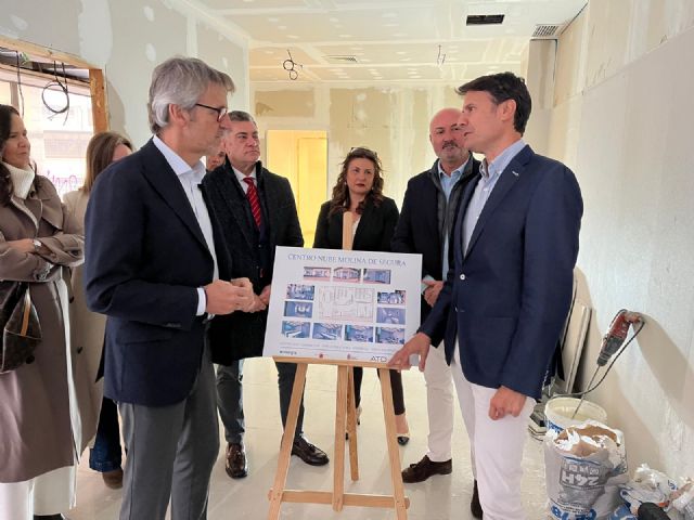 Avanzan las obras del futuro Centro Nube de Molina de Segura, impulsará la formación digital de los ciudadanos con espacios de aprendizaje y tecnología avanzada