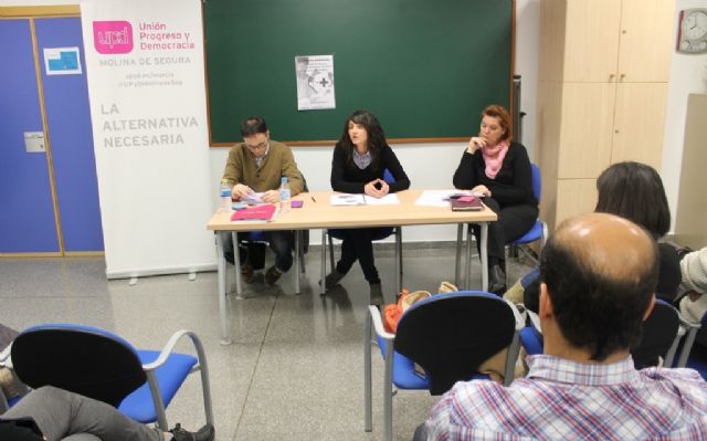 UPyD hace balance de su actividad política en 2013 con el objetivo de ofrecer una 'alternativa' a los ciudadanos de Molina en las próximas municipales