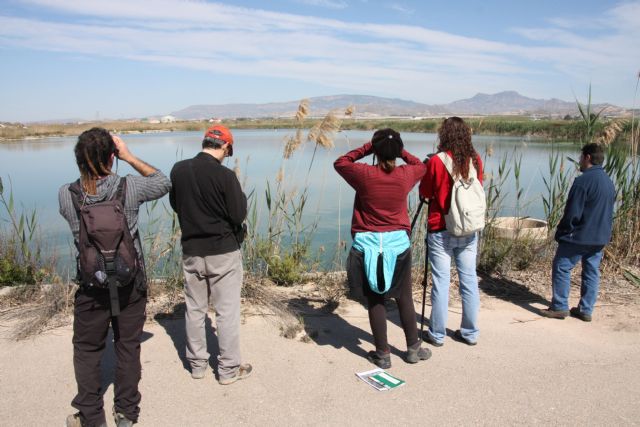 Los alumnos del Máster en Gestión de la Fauna Silvestre de la Universidad de Murcia visitan Las Lagunas de Campotéjar el viernes 7 de febrero