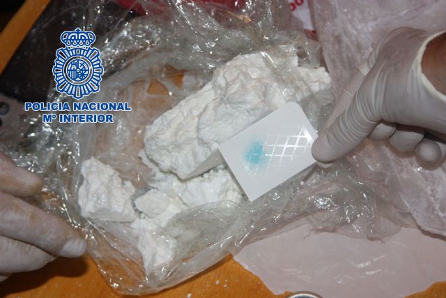 La Policía Nacional desmantela en Murcia un completo laboratorio destinado a la transformación de cocaína