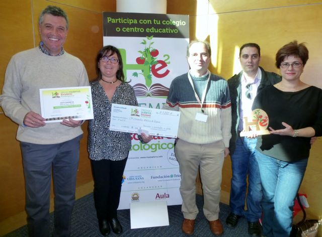 Un colegio de la Región de Murcia gana el primer premio del certamen nacional de huertos escolares ecológicos