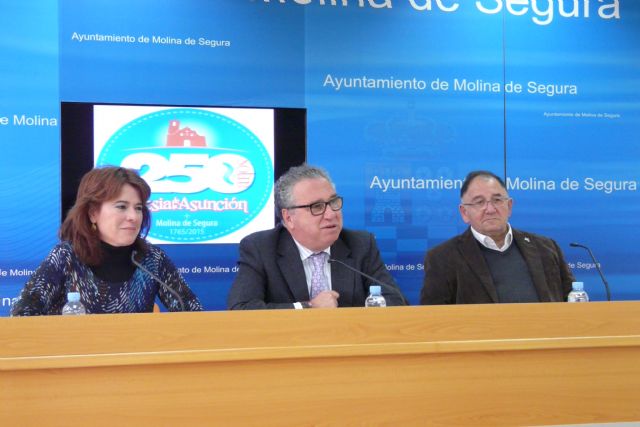 Molina de Segura conmemora el 250° aniversario de la inauguración de Iglesia de Ntra. Sra. de la Asunción
