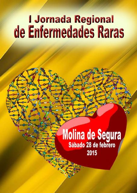 Molina de Segura acoge la I Jornada Regional de Enfermedades Raras el sábado 28 de febrero