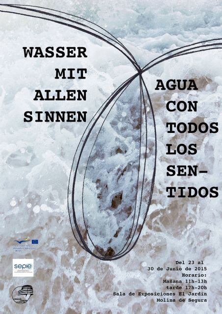 La Sala El Jardín de Molina de Segura acoge la exposición Agua con todos los sentidos, de alumnos del IES Eduardo Linares Lumeras, del 23 al 30 de junio