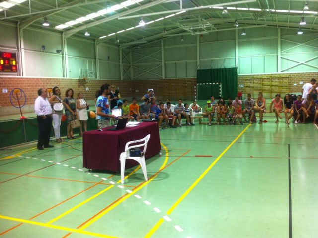 Más de 50 niños han participado durante el mes de julio en la Escuela Multideporte Adaptado Verano 2015 de Molina de Segura