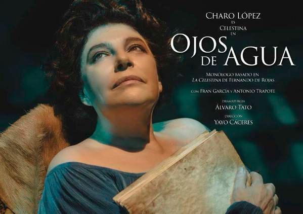 Charo López protagoniza la comedia OJOS DE AGUA el sábado 24 de octubre en el Teatro Villa de Molina