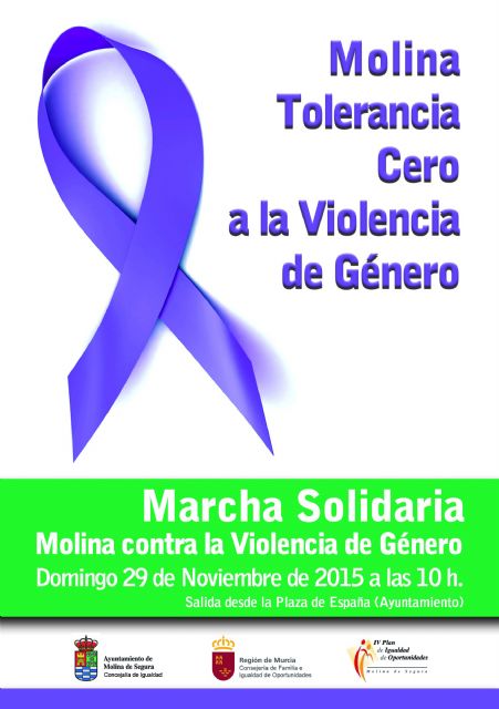 La Concejalía de Igualdad de Molina de Segura pone en marcha el XII Programa de Prevención de Violencia de Género 2015