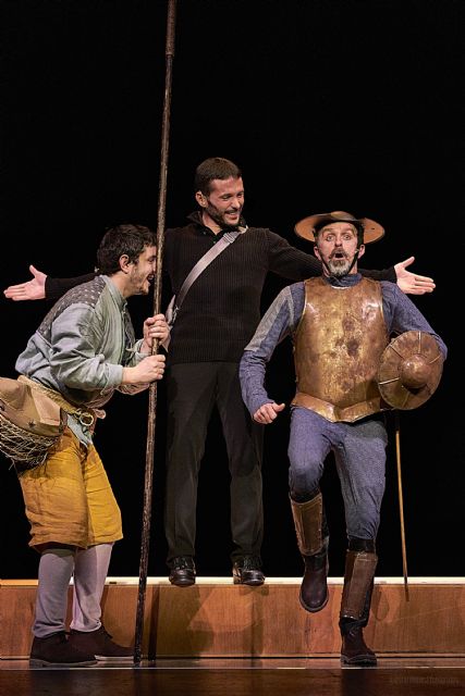 La compañía murciana Nacho Vilar Producciones presenta OTRO QUIJOTE +? el viernes 5 de marzo en el Teatro Villa de Molina