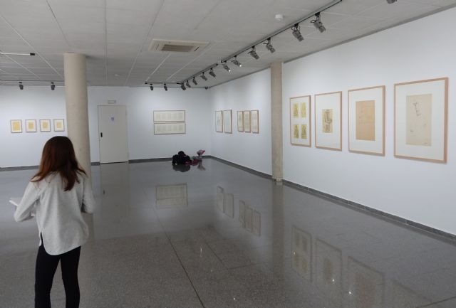 La exposición de José María Párraga incluida en el proyecto ´Itinerarios´ de Cultura se podrá ver en Molina de Segura hasta el 9 de abril