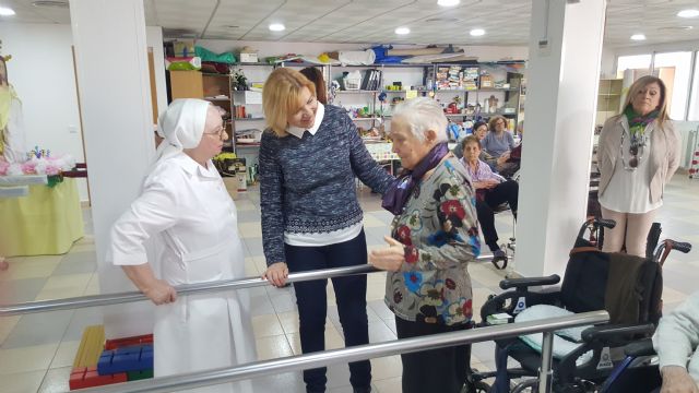 La Comunidad financia este año la atención de personas mayores en Molina de Segura con 1,7 millones