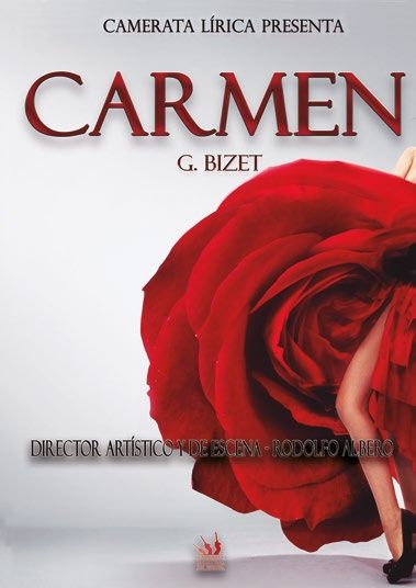 La compañía Camerata Lírica de España presenta CARMEN en el Teatro Villa de Molina el sábado 4 de noviembre
