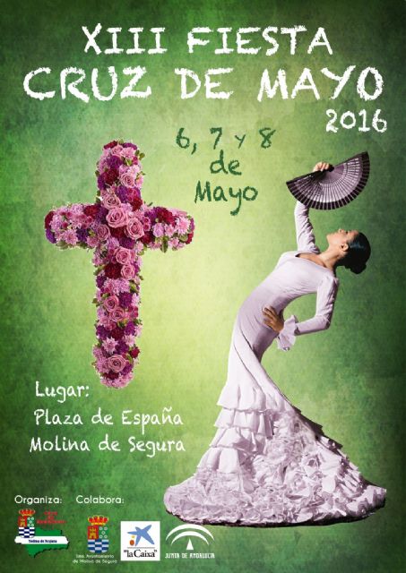 La Casa de Andalucía en Molina de Segura organiza la XIII Fiesta Cruz de Mayo 2016