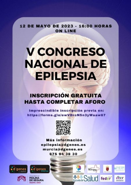 El V Congreso Nacional de Epilepsia se celebrará el próximo 12 de mayo