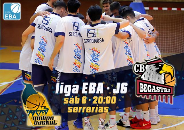 LIGA EBA | Sercomosa Molina Basket y Begastri buscan salir de la zona media